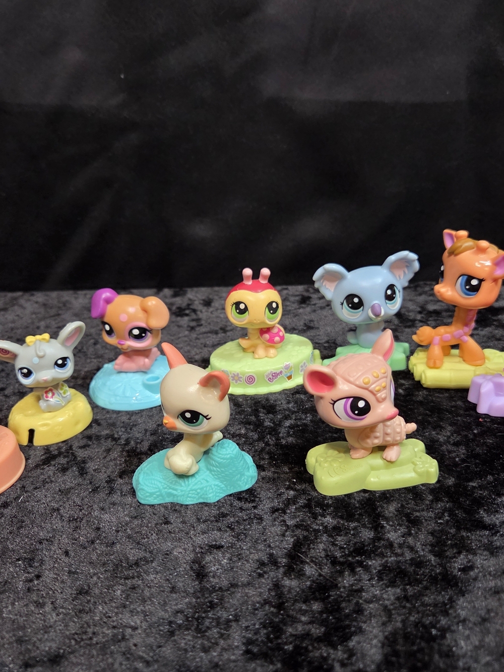 McDonalds Happy Meal Toys Hasbro Littlest Pet Shop Bobbleheads 2010 Lot of 10